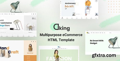 ThemeForest - Dking v1.0 - Multipurpose eCommerce HTML Template - 26752719