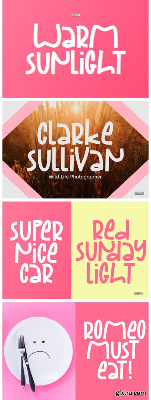 Warm Sunlight Font