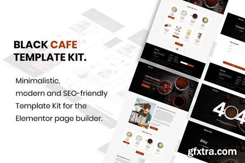 ThemeForest - Black Cafe v1.0 - Restaurant & Cafe Template Kit - 26313803