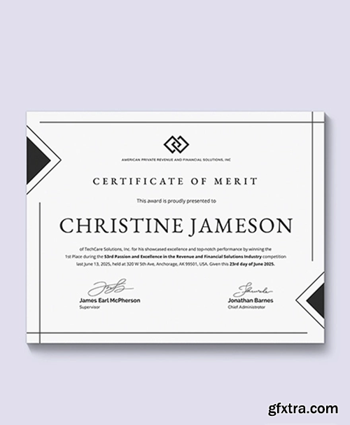 Simple-Certificate-of-Merit-Download