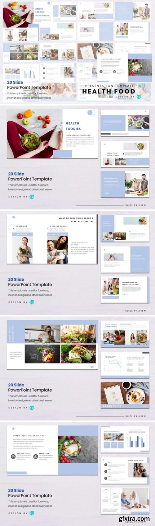 Presentation Template - Healthy Food 4161684