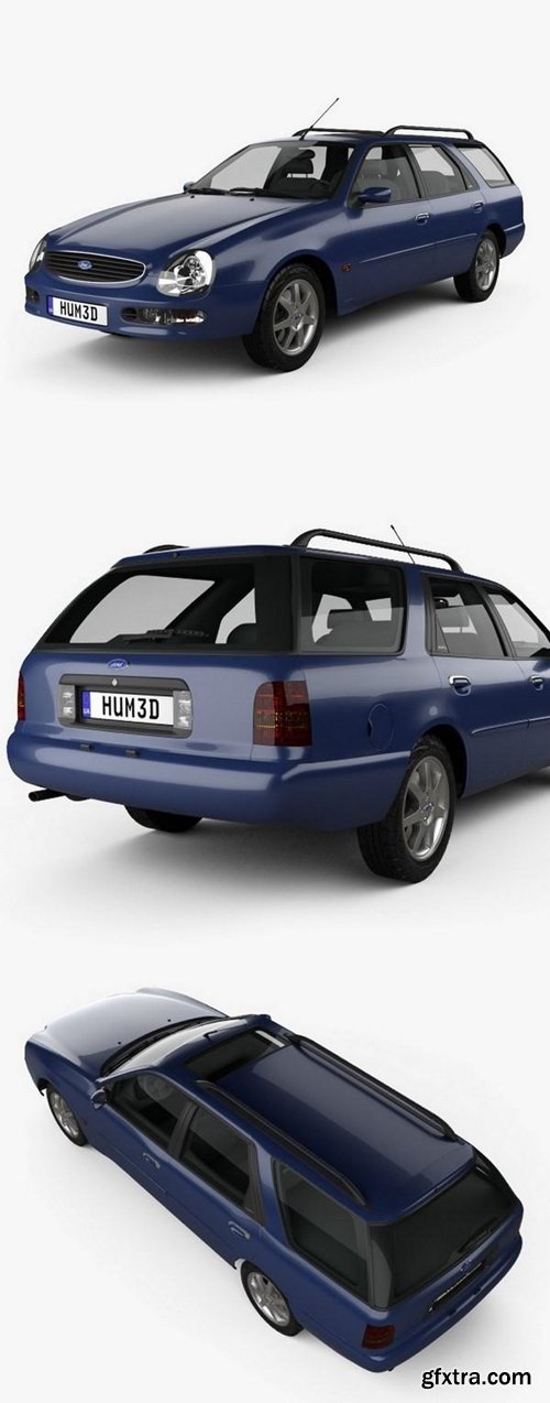 Ford Scorpio wagon 1994 3D model