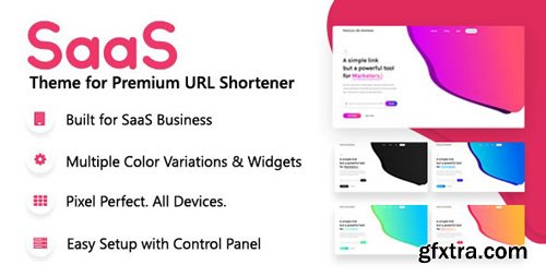 CodeCanyon - SaaS Theme for Premium URL Shortener v1.1 - 23240833