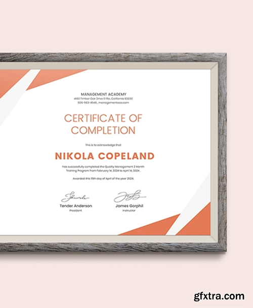 Sample-Quality-Management-Certificate