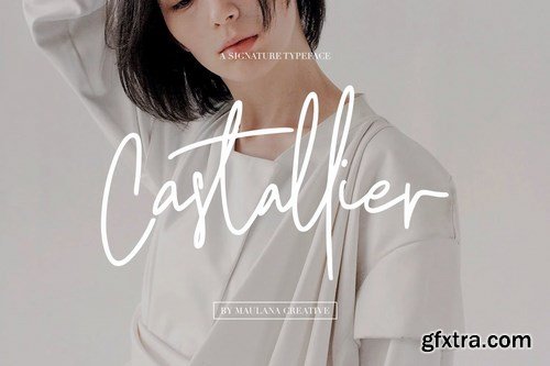 Castallier Signature Script Font