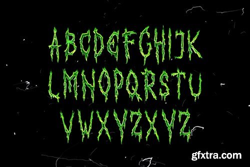 Horror Script Brush font