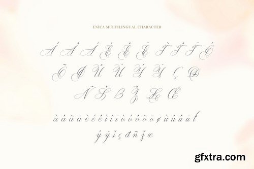 CM - Enica Stunning Script Fonts 4968344