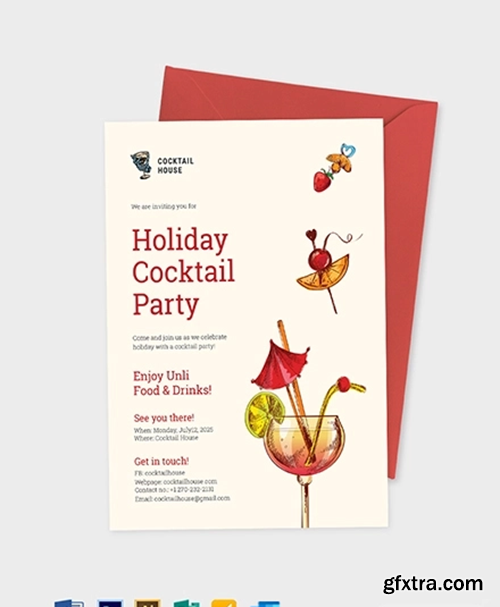 Holiday-Cocktail-Party-Invitation-Template-1