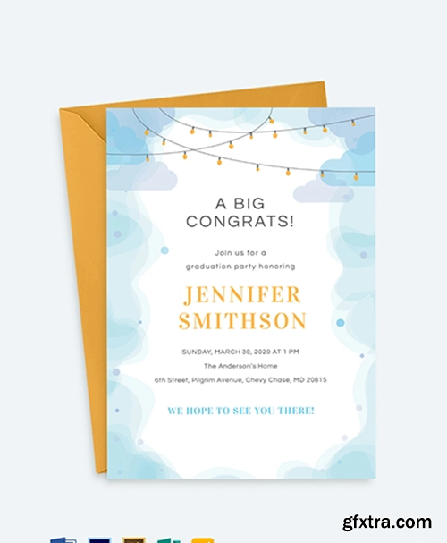 Preschool-Graduation-Invitation-Template