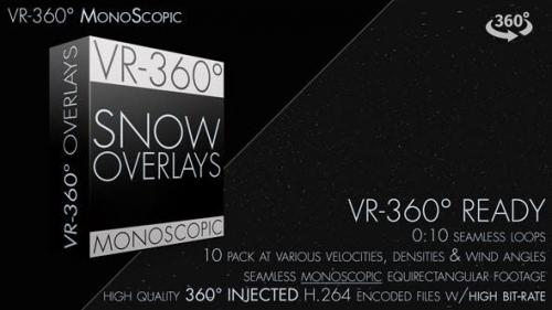 Videohive - Snow Overlay VR-360° Editors Pack (MonoScopic)