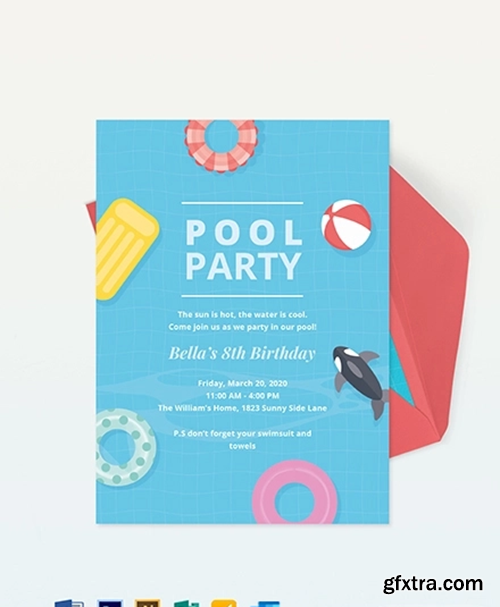 Kids-Pool-Party-Invitation-Template