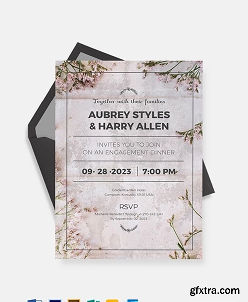 Rustic-Engagement-Party-Invitation-Template-2