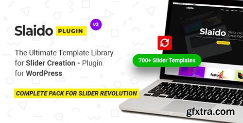 CodeCanyon - Slaido v2.0.5 - Template Pack for Slider Revolution WordPress Plugin - 21872714