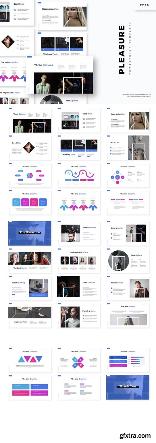 Pleasure Powerpoint, Keynote and Google Slides Templates