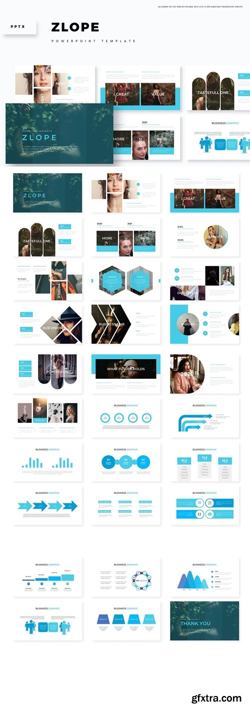 Zlope Powerpoint, Keynote and Google Slides Templates