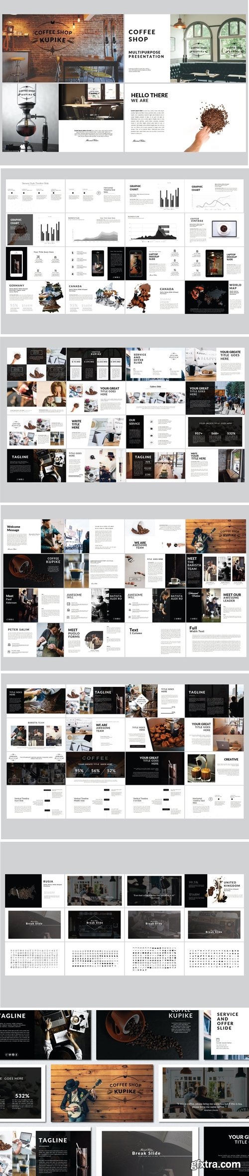 Kupike Powerpoint, Keynote and Google Slides Templates