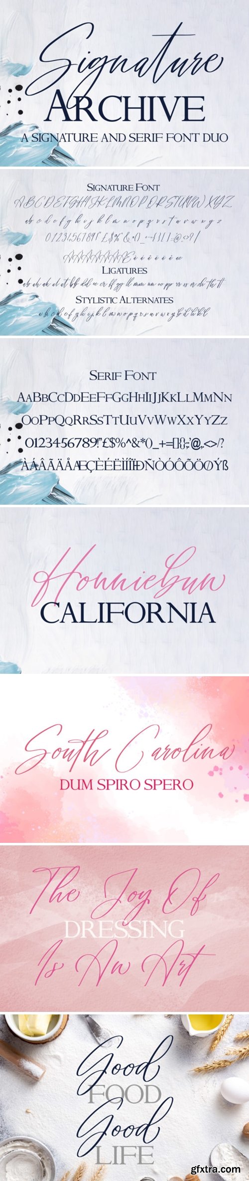 Signature Archive Font