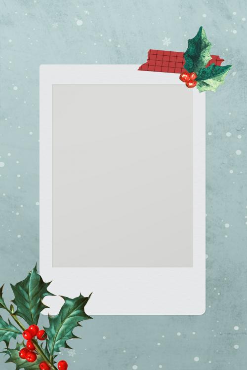 Festive blank Christmas film decor - 1228674