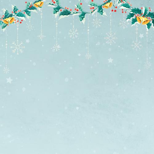 Blank festive Christmas social ads template - 1228676