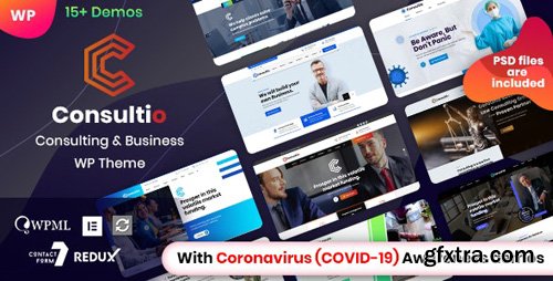 ThemeForest - Consultio v1.1.2 - Corporate Consulting - 25376496