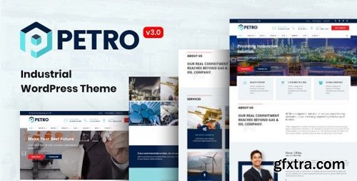 ThemeForest - Petro v3.2.0 - Industrial Company WordPress Theme - 20217564