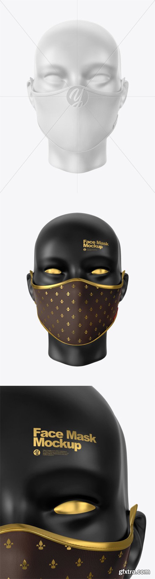 One Piece Face Mask Mockup 60293