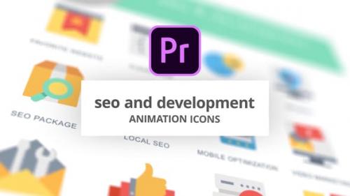 Videohive - SEO and Development - Animation Icons (MOGRT)