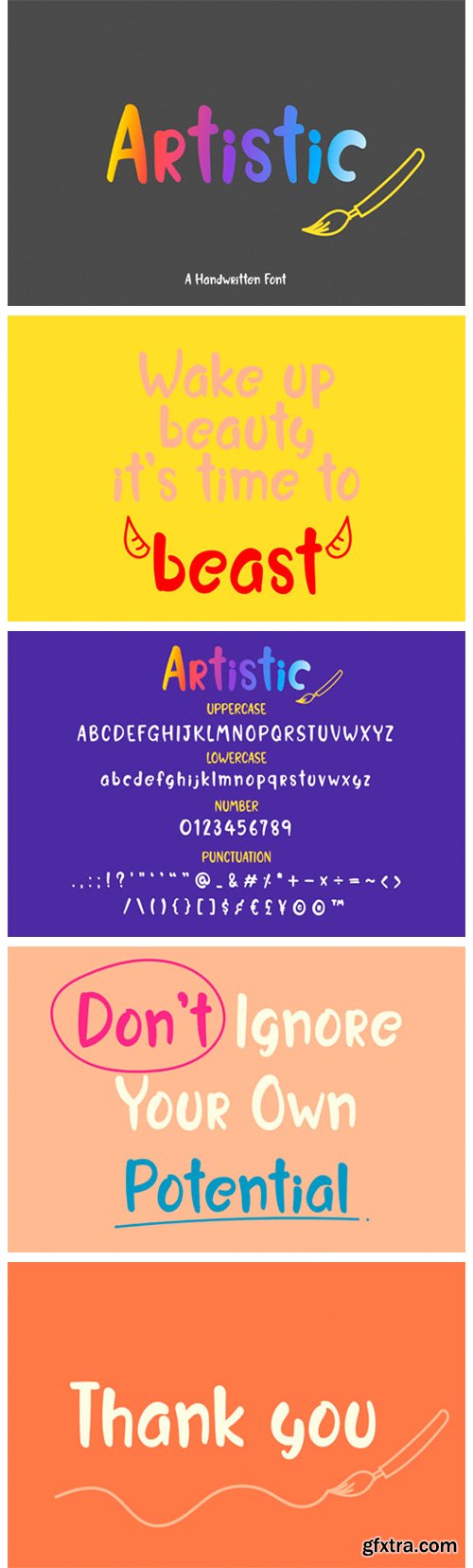 Artistic Font