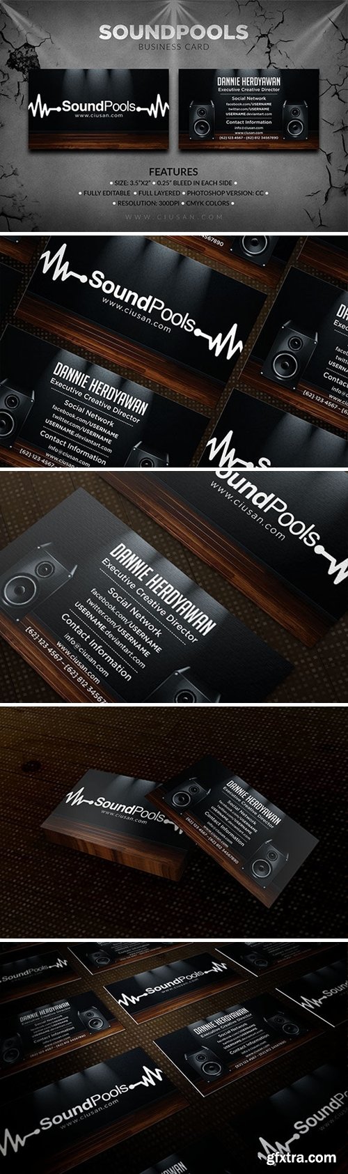 Soundpools Business Card 4169208