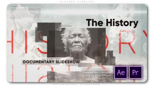 Videohive - History Timeline Documentary Slideshow