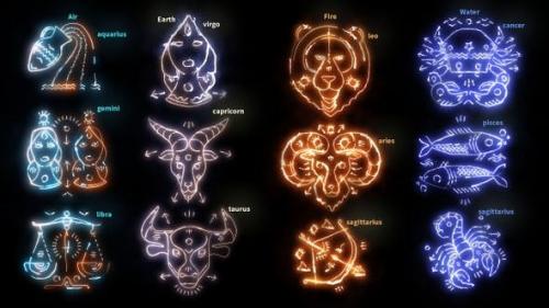 Videohive - Magic Zodiac Signs Bundle