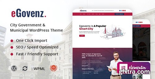 ThemeForest - eGovenz v1.0.1 - City Government WordPress Theme - 25621067 - NULLED