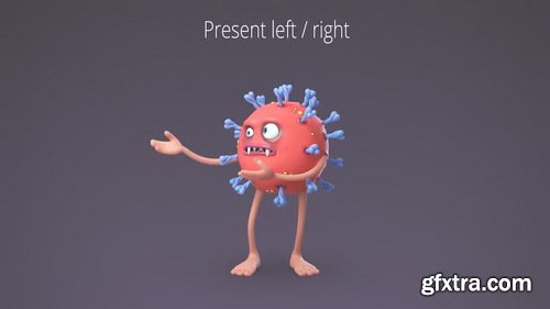 Videohive - Coronavirus Character Animation DIY Kit - 26534212