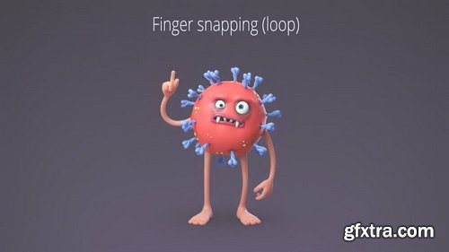 Videohive - Coronavirus Character Animation DIY Kit - 26534212