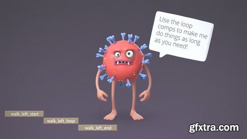 Videohive - Coronavirus Character Animation DIY Kit - 26534212