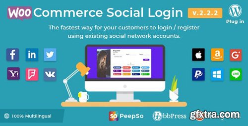 CodeCanyon - WooCommerce Social Login v2.2.2 - WordPress Plugin - 8495883