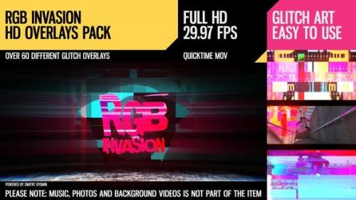 Videohive - RGB Invasion (Overlays Pack)