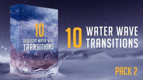 Videohive - Water Wave Transitions Pack 2