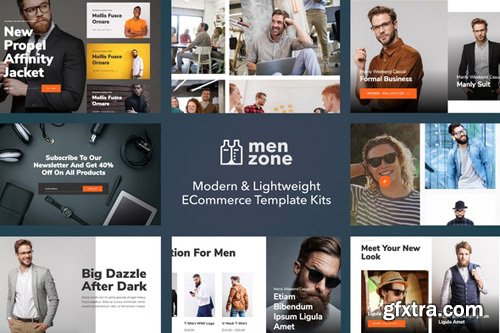 ThemeForest - Menzone v1.0 - Modern eCommerce Template Kit (Update: 14 May 20) - 26328026