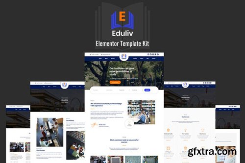 ThemeForest - Eduliv v1.0 - Education Elementor Template Kit (Update: 16 May 20) - 26308223