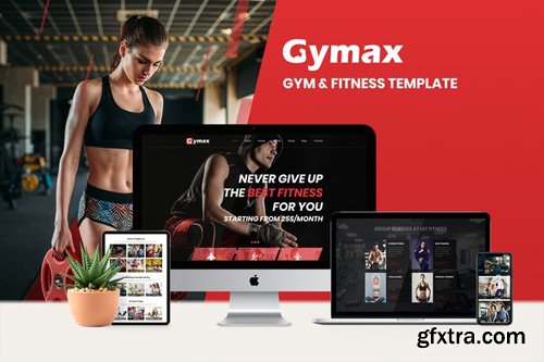 ThemeForest - Gymax v1.0 - Gym, Fitness Template Kit (Update: 12 May 20) - 25855998