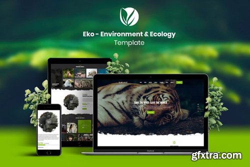 ThemeForest - Eko v1.0 - Environment & Ecology Template Kit - 26126348