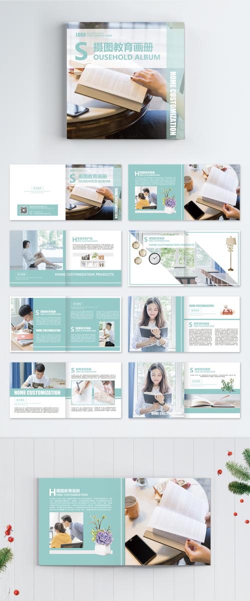 LovePik - square edition educational publicity brochure set - 400583640