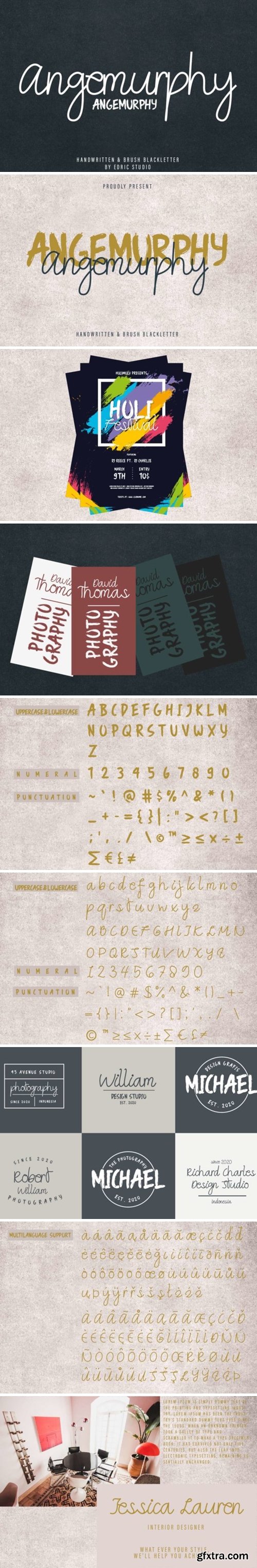 Angemurphy Font