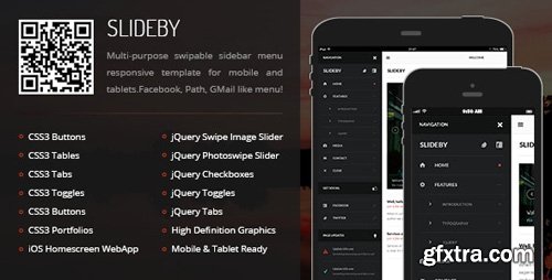 ThemeForest - Slideby v1.0 - Mobile Template (Update: 27 June 19) - 6211239