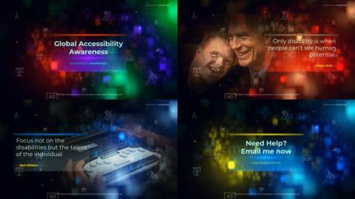 Videohive - Global Accessibility Awareness Opener