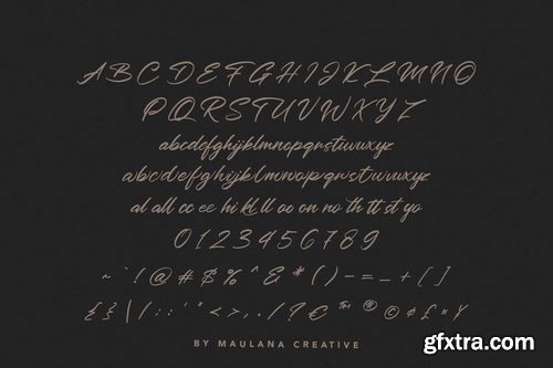 Outeris Calligraphy Font