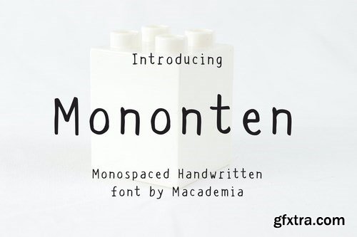 Mononten - Monospaced