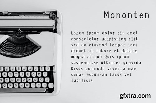 Mononten - Monospaced