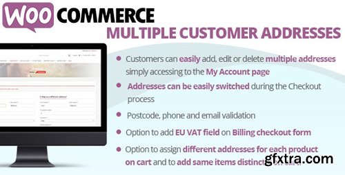 CodeCanyon - WooCommerce Multiple Customer Addresses v17.5 - 16127030 - NULLED